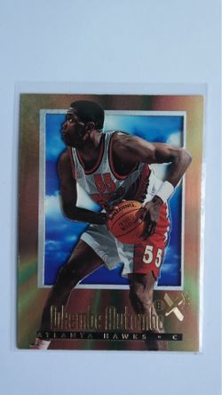1996-97 E-X2000 #2 Dikembe Mutombo Atlanta Hawks