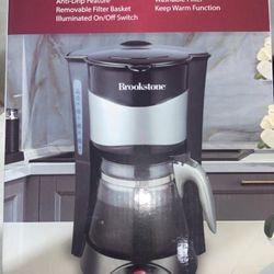 10 Cup Drip Coffee Machine 