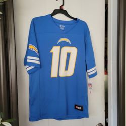 Los Angeles Chargers Herbert Jersey Sm, Med, LG, Xl, Xxl