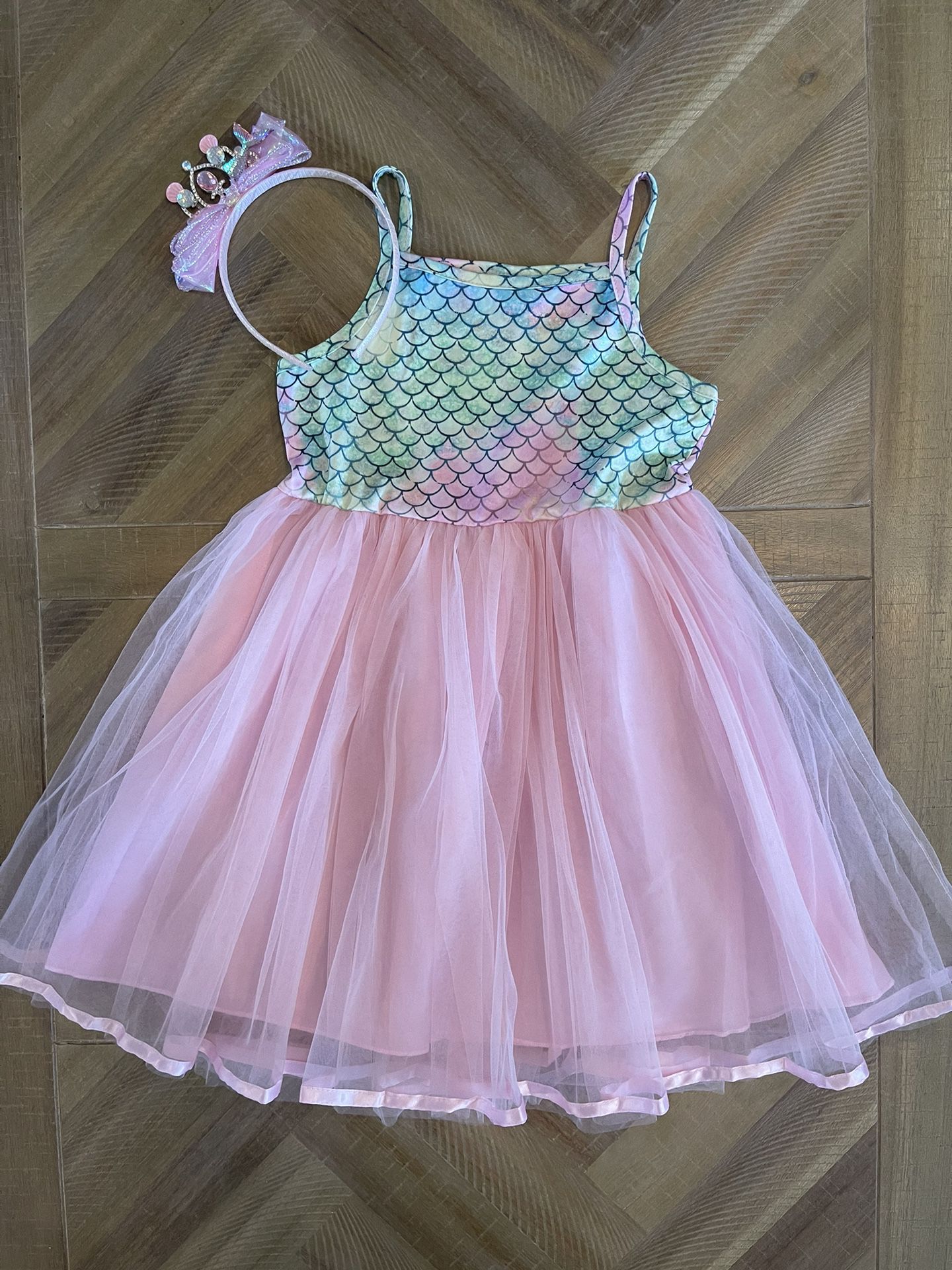 Mermaid Birthday Party Dress Size 6&7 $20 North east 