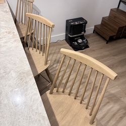 Set of Counter Height Bar Stools Chairs