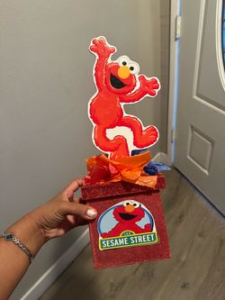 Elmo/curious George birthday decorations