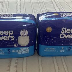 Sleep Overs Size XL (85-140 lbs)
