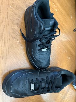 Nike air force 1 black 5.5 Y