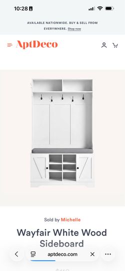 Entryway Storage Bench