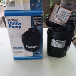 FLOTEC SUBMERSIBLE SUMP/ UTILITY PUMP 