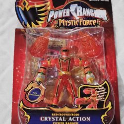 "Rare" 2006 Power Ranger Mystic Force Crystal Action Ranger