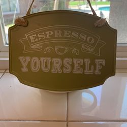 Coffee Plaque