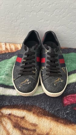 Mens Gucci Ace sneakers with web