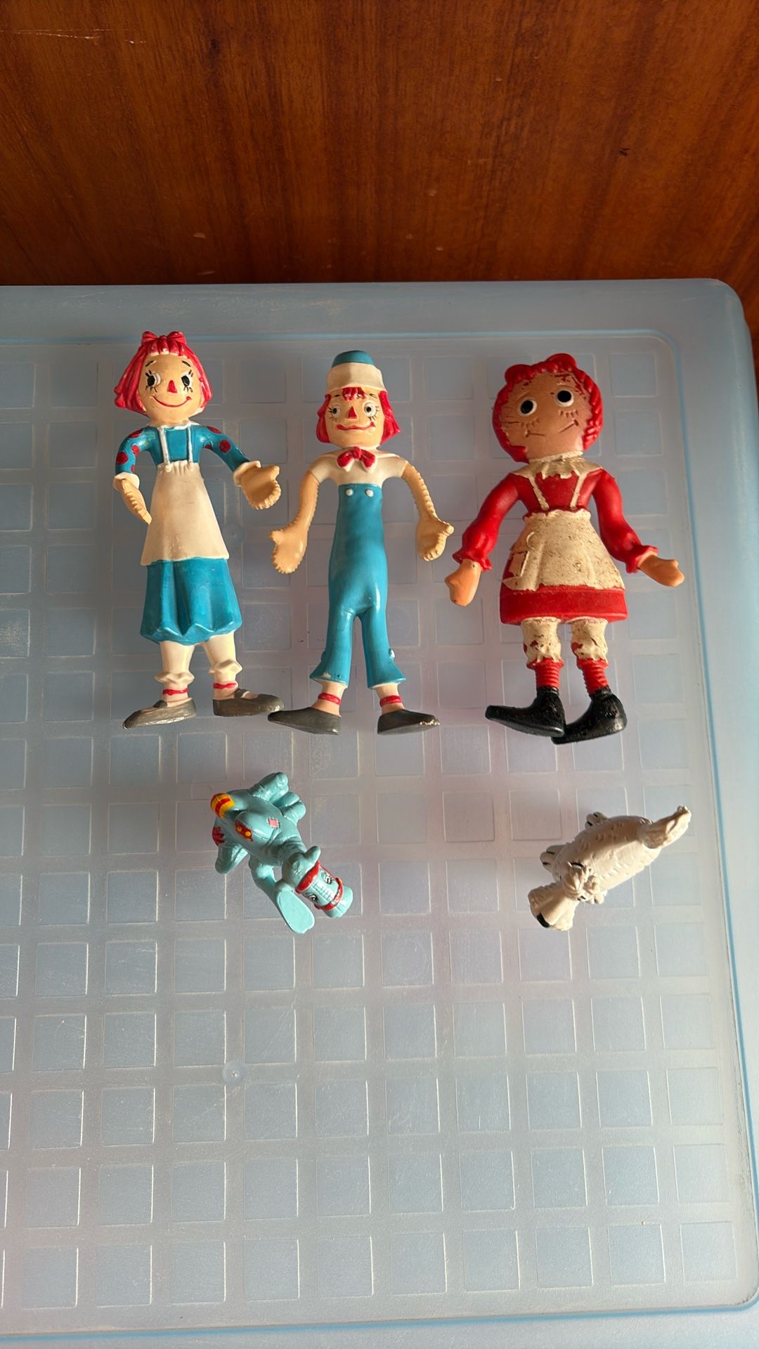 Vintage Raggedy Ann And Andy Figures
