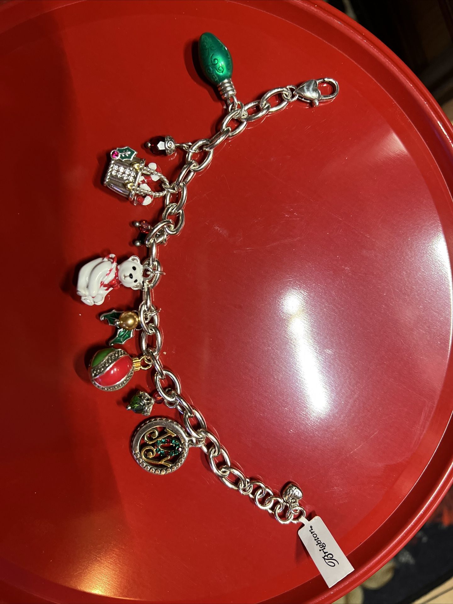Brighton Christmas Charm Bracelet Brand New With Tags