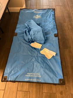 Toddler camping bed