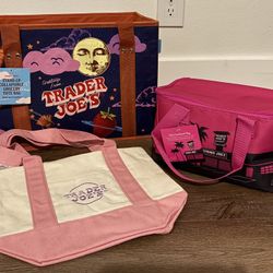 Trader Joe’s Bags Mini Tote Canvas, Insulated Lunchbox & Collapsible Bags- $30 (Plantation)