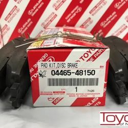 LEXUS/TOYOTA FRONT BRAKE PADS 04(contact info removed)0 /2008-2013 Highlander Front Brake Pads