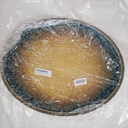 19 Inch Oval Tray Tuscan Sun 