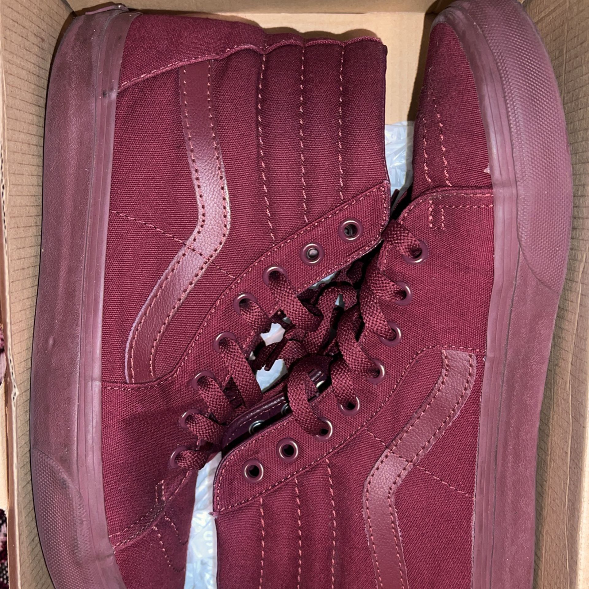 Maroon Vans   