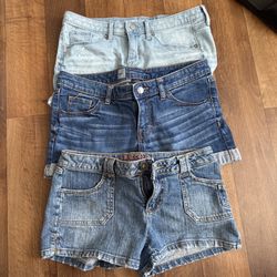 Denim shorts bundle 
