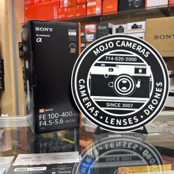 Sony GM 100-400mm Lens New 