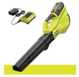 RYOBI 40V 120 MPH 550 CFM Cordless Battery Blower with 4.0 Ah Battery and Charger