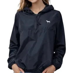 Women's Pink Victoria's Secret Anorak Windbreaker