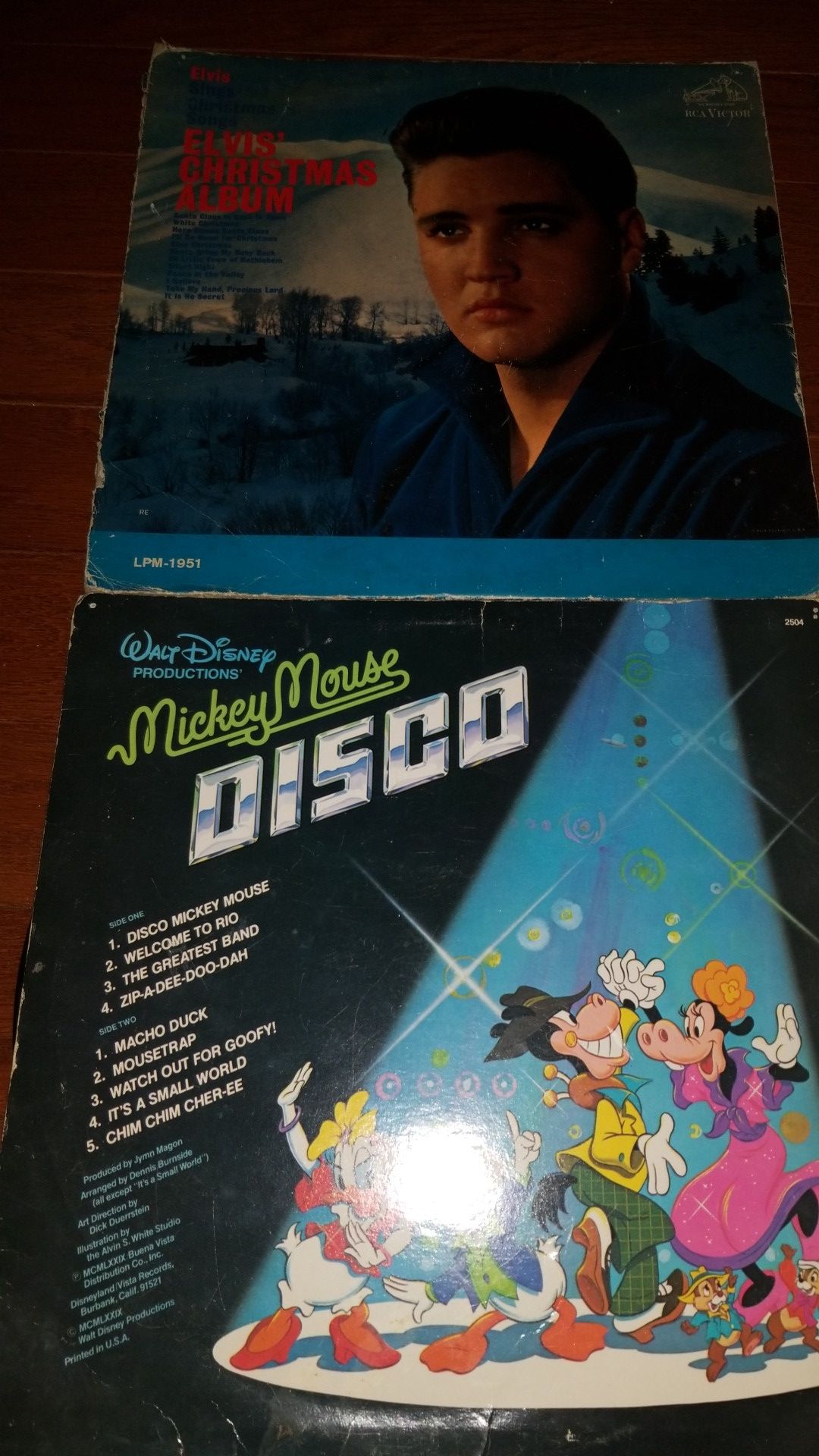 Elvis and mikey mouse disco