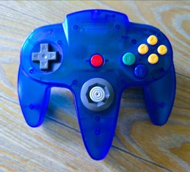Nintendo 64 Controller Blue
