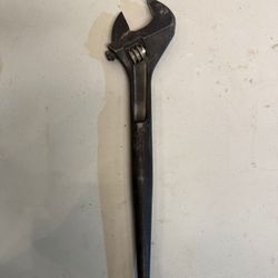 CRESCENT 16" Adjustable Black Oxide Construction Wrench , Model: AT215SPUD