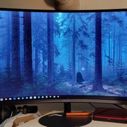 Samsung 27in 1080p 75hz Curved Monitor