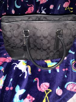Black Coach Purse