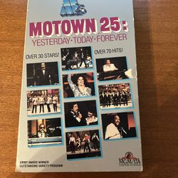 Motown 25 Special VHS 