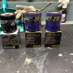 Royal Purple And Wix Ribicon 392 Oil Filters (3) Total