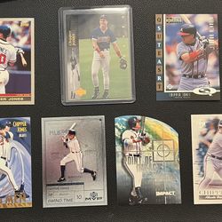 Chipper Jones Card Lot