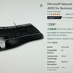 Microsoft Natural Keyboard