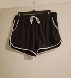 Black & White Shorts