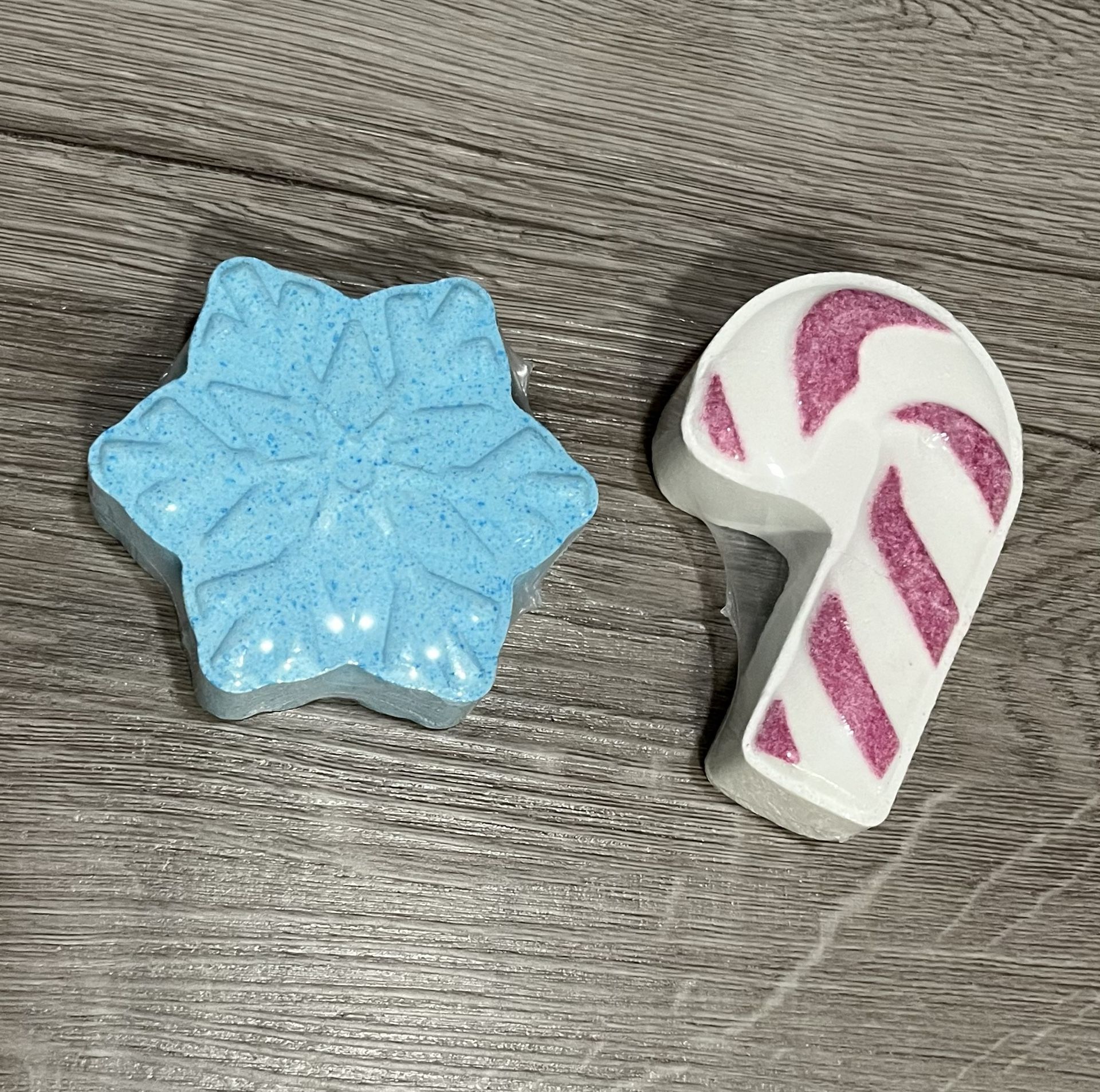 Luxury Vegan Holiday Shape Bath Bombs 