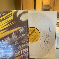 Signed By Steve Garvey (record Sleeve) - Padres Album