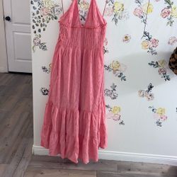 Free People Halter Dress, Pink