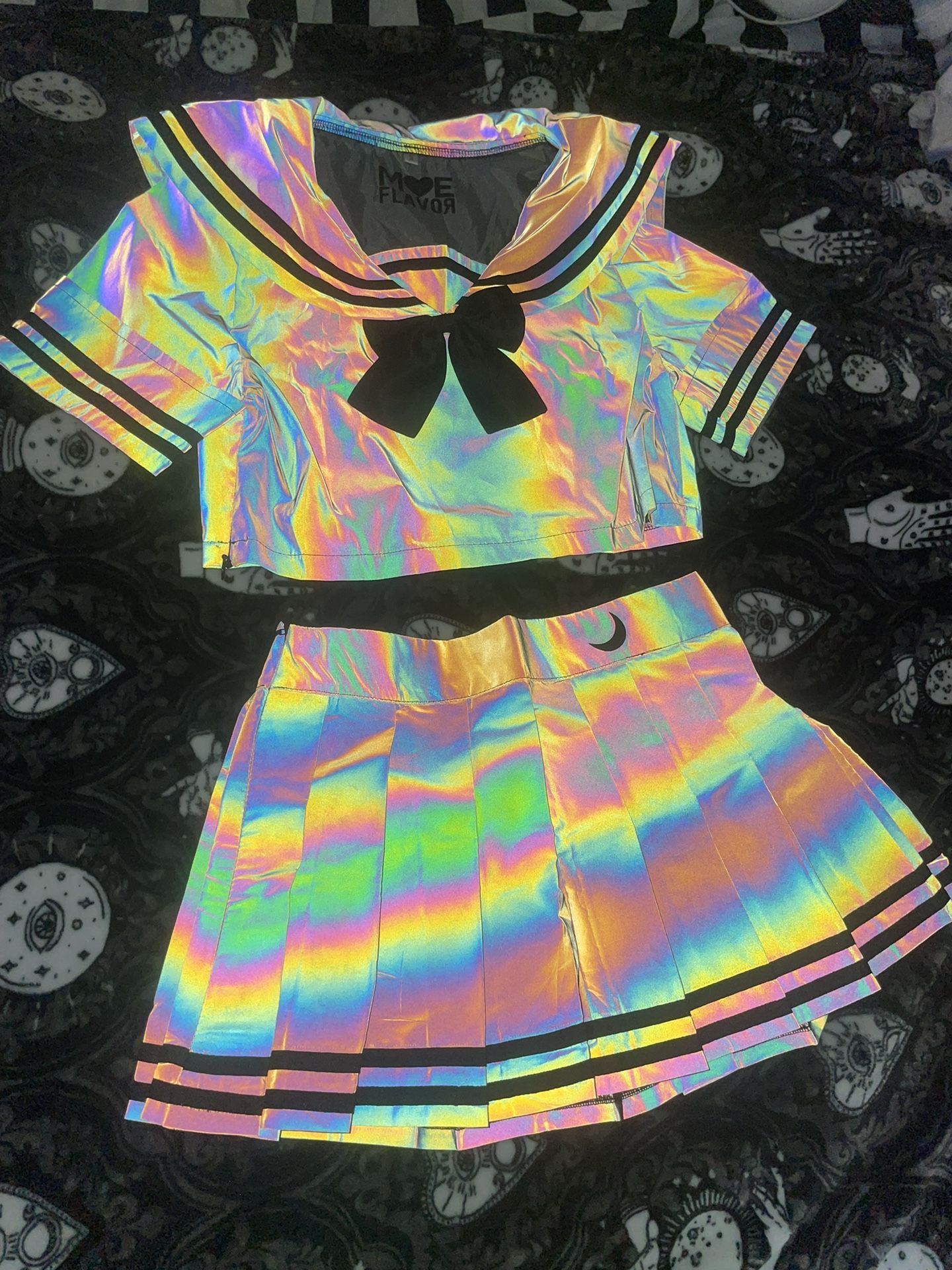 Moeflavor Cosplay Reflective Schoolgirl Outfit Size Small