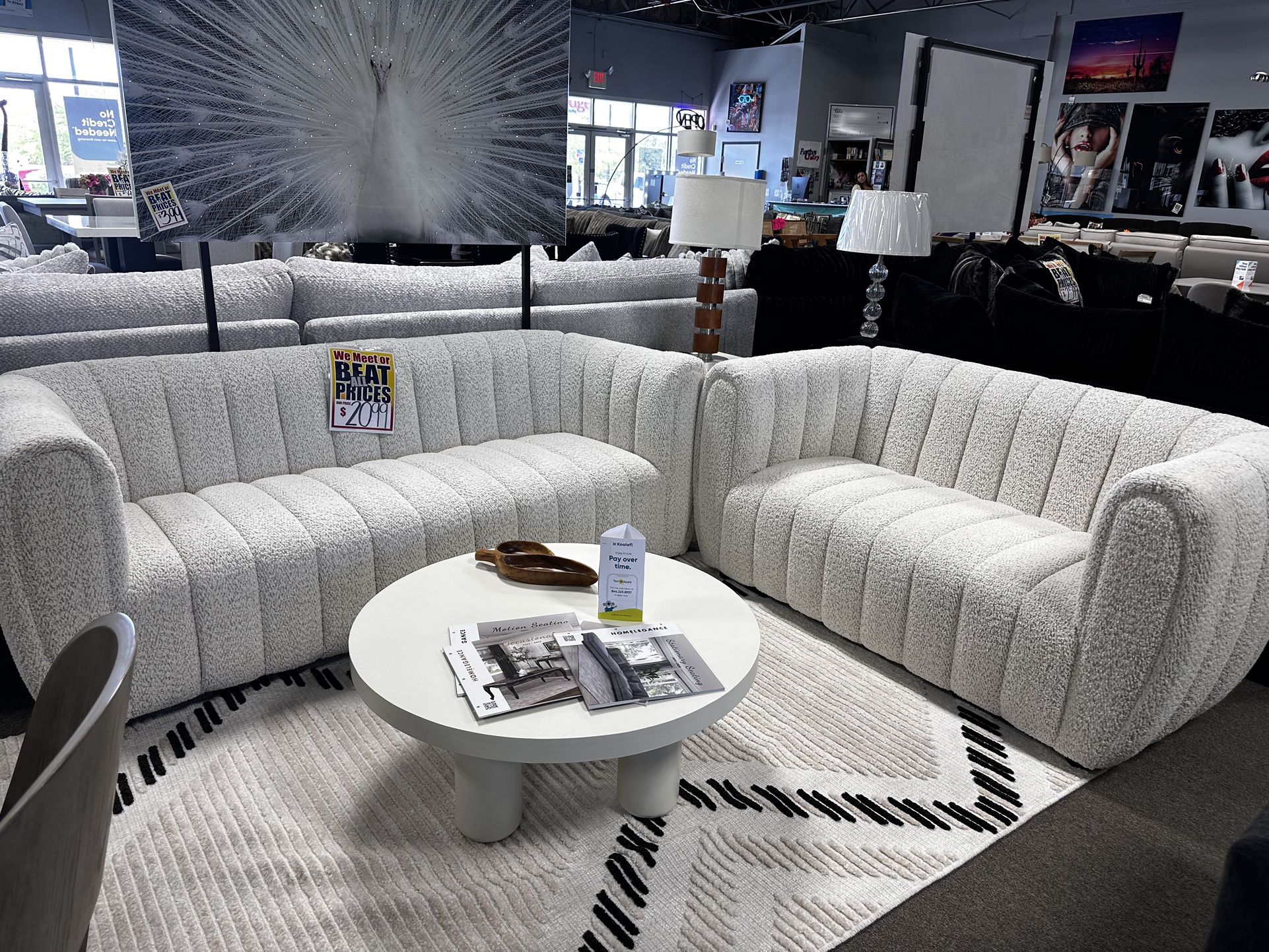 Stunning Modern Sofa Set! $1999 π€π¦βοΈ