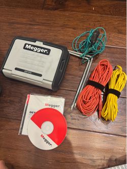 Megger det3tc Digital Earth Tester 2/ 3 Terminal