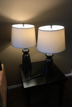 Set of 2 table lamps