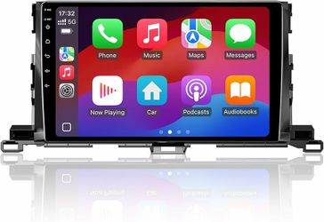 10.2'' 64GB Car Radio Stereo for 2014-2019 Toyota Highlander Radio Upgrade, Plug and Play Android 13 Head Unit with Wireless Carplay/Android Auto/1080