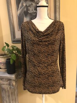 APT 9 Women’s Leopard Print Shirt