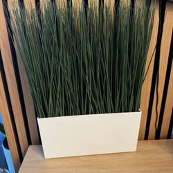 Faux Grass Tabletop Counter Decor