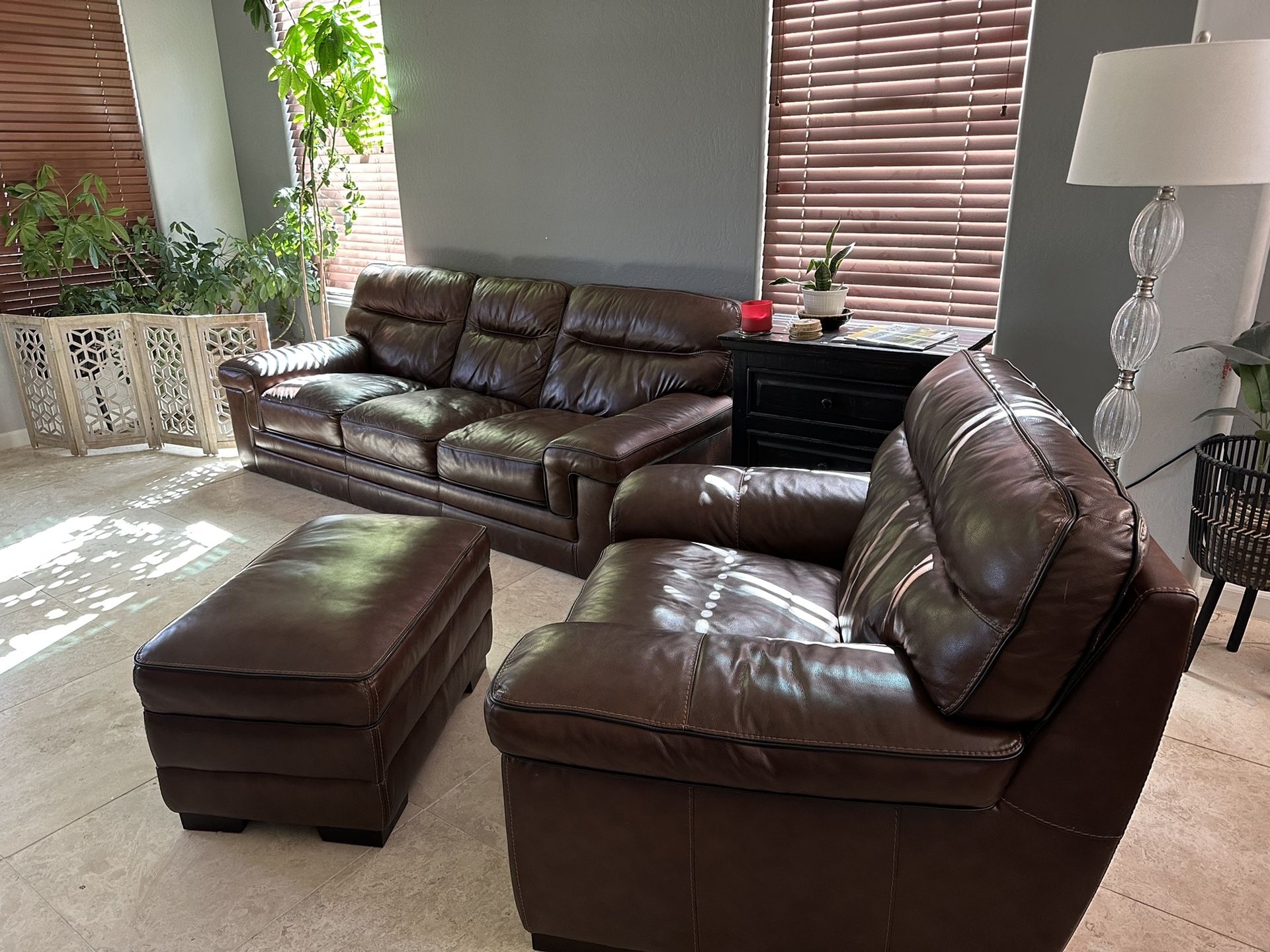 Leather Couches