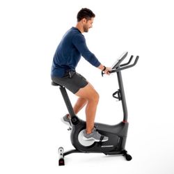 New Schwinn 130 Upright Bike Exercise Bike - Silver