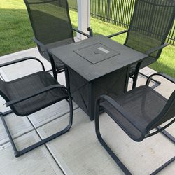 Fire pit/Patio Set