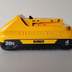 DeWalt 20v 4.0ah batteries