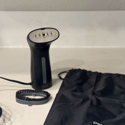Compact Steamer – Gently Used with Case, Stainless Steel Plate