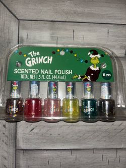 The Grinch Scented Nail Polish 6-Pack